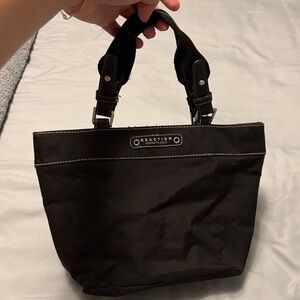 Reaction Kenneth Cole Elegant Small Black Tote